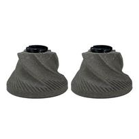 Compact Burr Coffee Mill Burr Coffee Grinder Core Ceramic Material Coffee Grinder Accessory Coffee Mill Core for Grinder gray