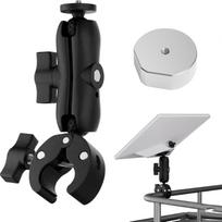 Starlink Mini Mount – Compatible with 2026 & 2026 Pipe Adapter, Precision Aluminum Bracket for RV Ladder, Roof Rack & Pole juoda