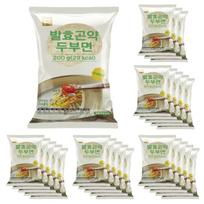 Peppe Konjac Fermented Konjac Tofu Noodles Low-Calorie Low-Carbohydrate Wheat Noodle-Style Konjac Noodles 29kcal 24 pcs 200g | 24 pcs 200g white
