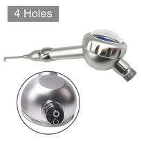 Dental Air Prophy Unit Smėlio srove Rankinis poliruoklis 2/4 skylių Odontologo įrankiai Dantų valymo mašina 4 Holes gray