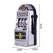 Mini vaisių lošimo automatas Lucky Jackpot Antistresinis Antistresinis Vaikų žaislai Juokingi žaislai Žaidimas Vaikams Mokomasis žaislas Gimtadienio dovana sidabras