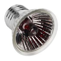 25W Reptile Heat Lamp Replacement Bulb 3.0 Infrared UVA UVB Sunbathe Heat Lamp Bulb for Reptile Lizard 220V gray