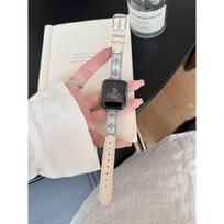 Suitable for Apple iwatch1087SE Watch Huawei GT5 Strap Xiaomi 89Pro Bracelet Epoxy Croce Heart applicable: huawei fit3/4/4pro sidabras