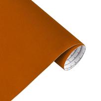 10/30*100cm Zomšas Vinilo Plėvelė Aksominis Audinys Automobilio Keičianti Spalvą Lipdukas Lipnus Automobilio Motociklo Dekoracija Lipdukas Aksesuarai 10x100cm oranžinė