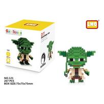 Star War Building Blocks Darth Vader BB-8 Stormtrooper Model Bricks Mini Yoda Mirco Blocks Gifts Toys For Kids With Box yellow