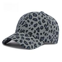 Baseball Cap Leopard Print Adjustable Snapback Fashion Street Stylewear Casual Corduroy Dad Hat For For Men And Women Full Animal Pattern Adjustable black