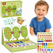 TOOKY TOY medinė magnetinė Montessori dėlionė vaikams