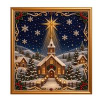 Christmas Kit with, 2020 cm, DIY Decoration One Size black