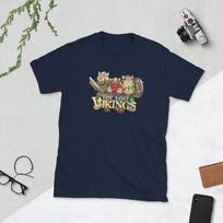 The Lost Vikings platform video game retro switch Short-Sleeve Unisex T-Shirt 140 white