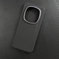 Carbon Fiber Case For Honor Magic8 Magic 8 RSR Magnetic Wireless Charging 600D Metal Ring Ultra-thin Aramid Fiber Case Cover Honor Magic8 RSR Porsche Design black