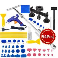 Auto Nedažyti įlenkimų taisymo įrankiai EU Plug Glue Gun Automobilinis įlenkimų taisymo rinkinys Įlenkimų šalinimo rinkinys Įlenkimų šalinimo priemonė Įlenkimų ištraukiklis automobiliams blue