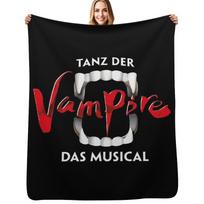 Vampyrų Šokis Pledas Itin Minkštas Jaukus Pledas Sumigti Miegoti 75cm*90cm red