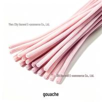 Colorful High-Density Pipe Cleaners for Handmade DIY Toys and Children's Creative Crafts white