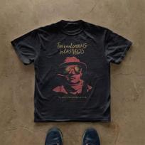 Fear and Loathing in Las Vegas T-Shirt Vintage Graphic Tee Graphic Short Sleeve Men's T-shirts for Summer Unisex All-Season 130 black