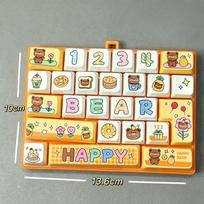Cute 26 Key Stress Reducing Keyboard Creative Mechanical Healing Tool Popular Pendant Small Gift Accessories