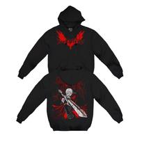 Classic Game Devil May Cry Graphic Printed Hoodie Men Women Oversized Streetwear Pullover Hoodie Sweatshirts Pullover Tracksuit Female Male Clothing XXXXL black