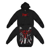Classic Game Devil May Cry Graphic Printed Hoodie Men Women Oversized Streetwear Pullover Hoodie Sweatshirts Pullover Tracksuit Female Male Clothing XXXXL black