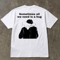 Kartais mums tereikia apkabinimo Juokingi marškinėliai Madingi Mėmė T-shirt XXXXL black