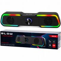 BLOW MS-35 2.0 kompiuterio garso kolonėlė, 6 W, RGB LED, USB, 3,5 mm, juoda