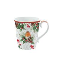 EASY LIFE porcelianinis puodelis dėžutėje "Christmas berries", 275 ml