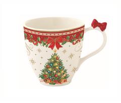 EASY LIFE porcelianinis puodelis "Christmas Heritage", 350 ml