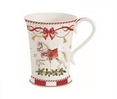 EASY LIFE porcelianinis puodelis "Christmas Tale", 300 ml