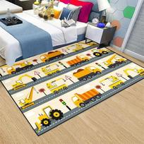 Statybinės technikos rašto plotinis kilimas, plaunami kilimai vaikų miegamajam, svetainei, virtuvei, įėjimo kilimėlis, neslystantys flaneliniai kilimėliai 40 x60cm black