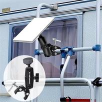 Ac29-For Starlink Mini Mount Adjustable Clamp Bracket Kit Clamp Mount For RV Ladders Roof Rack Balcony juoda