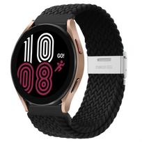 20/22mm dirželis Samsung Galaxy Watch 6/5/pro/4 46mm/42mm/active 2 Gear s3 pintas Elastingas apyrankės dirželis Huawei GT/2/GT2/3 Pro 20mm watch band juoda