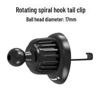 Gravity Air Vent Car Phone Holder with Mute Feature black