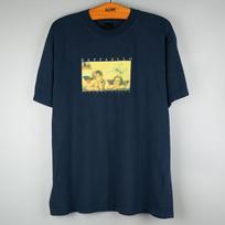 Vintage 1990s Raffaello Angel Painting t-shirt XXXXL white
