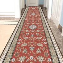 Persia Style Hallway Carpet Non-slip Stairway Area Rugs Easy Clean Living Room Floor Mats Home Decor Entryway Runners Washable 50x80cm gray