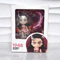 Action Figure #2505 Genya #2112 Akaza #1948 Kamado #2218 Muichiro Tokito #2217 Mitsuri Kanroji #2506 Sanemi Nezuko Figurine Toy black