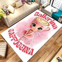 Custom personalization Ballerina Capuchina Area Rug - Perfect For Kitchen, Bathroom,Laundry Room Decor Large Size Available,Gift All Seasons 50cmx80cm