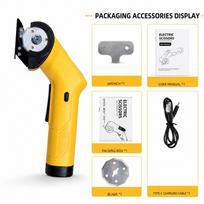 Rechargeable Rotary Cutting Machine Cordless Portable Cutting Tool  Industrial Cutting Style B