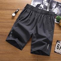 Plus Size 10xl Men Summer Shorts Gyms Bodybuilding Joggers Workout Sporting Short Pants Sportswear EMA 9XL black