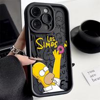 Mielas The S-Simpsons telefono dėklas iPhone 17 16e 16 15 14 13 12 11 Air Pro Max Mini XR XS X 7 8 6 6s Plus minkštos TPU galinės dalies dangtelis iPhone 12 Pro