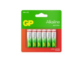 Elementai GP ALKALINE AA/LR06, 12 vnt.