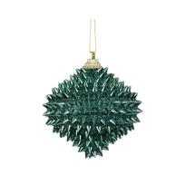 Eglutės žaisliukas Decoris Emerald Spike, mėlynas