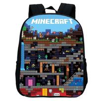 Spausdinta darželio tašė, Animacinis Minecraft 12 colių kuprinė, Lengva ir kasdienė 12inch backpack