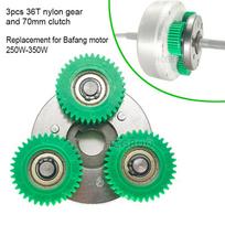 36T 608Z Elektrinio dviračio ratas 250W variklis Dviračio stebulės variklis Planetinės pavaros su 70 mm sankaba Bafang vidutinio pavaros varikliui Elektrinis dviratis Right outlet Clutch