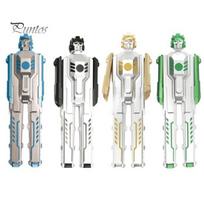 Signing Pen 0.5mm Gel Foldable Detachable Deformable Robot Shape Writing Ballpoint for Boys Signature white