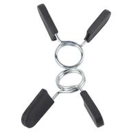 2 Pcs Standard 25mm Barbell Dumbbell Lock Clamp Spring Collar Clip Yoga Training juoda