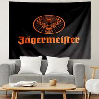 1PC Jägermeister: The Spirit Of Tradition Tapestry, Unique Design Tapestry, Suitable for Bedroom,Livingroom, Playroom,Heartwarming Holiday Gifts 100cmx150cm