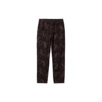 Carhartt Wip Flint paisley rašto velvetinės kelnės I029443-1U6-02 M black