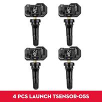 2026 LAUNCH X431 TSENSOR-05S Universal TPMS Sensor 315MHz/433MHz Dual Frequency Rubber Valve Tire Pressure Monitor