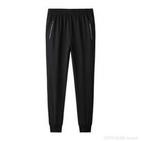 Laisvalaikio kelnės vyriškos plius riebios laisvos megztos sportinės kelnės itin didelis dydis 40-140 kg 9x tide fat 8XL black