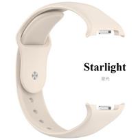 Sportinis silikoninis dirželis Samsung Galaxy Watch 8 40mm 44mm 46mm Apyrankė Galaxy Watch 8 Classic išmaniajam laikrodžiui Be tarpų Laikrodžio dirželis Galaxy Watch 8 40mm dramblio kaulas