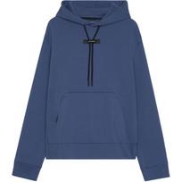 On Focus Tech Cold Technology Knitted Solid Color Hooded Lg Sleeve Sweatshirt Men sweatshirt 1MF30290584 M black