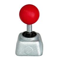 Vintaged Gaming Resin Keycaps Customizable 3D Resin Joystick Keycap For Mechanical Keyboards ESC Keycap 1 red